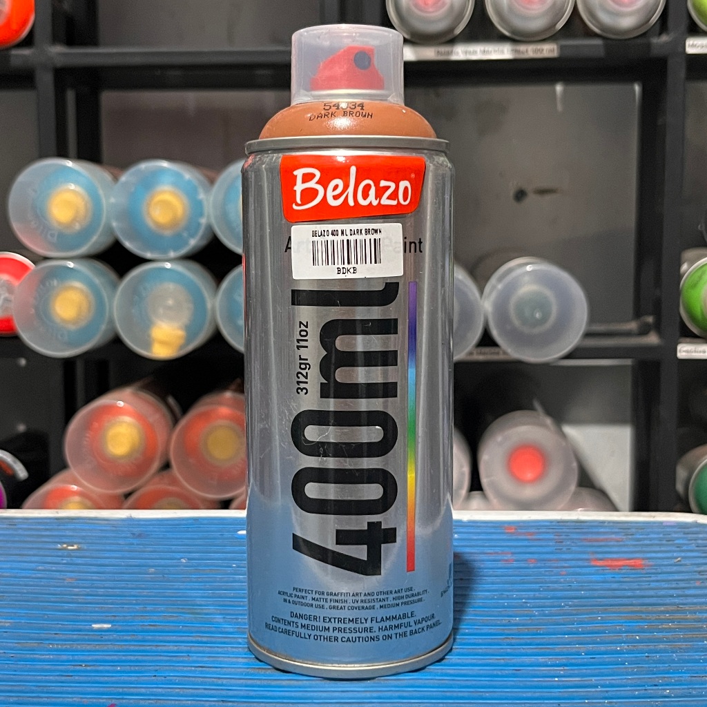 

Dark Brown - Belazo 400 ml - Spray Paint