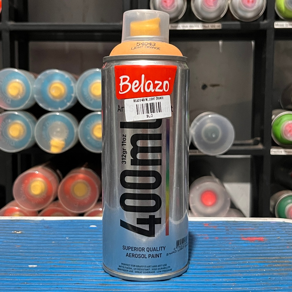 

Light Orange - Belazo 400 ml - Spray Paint