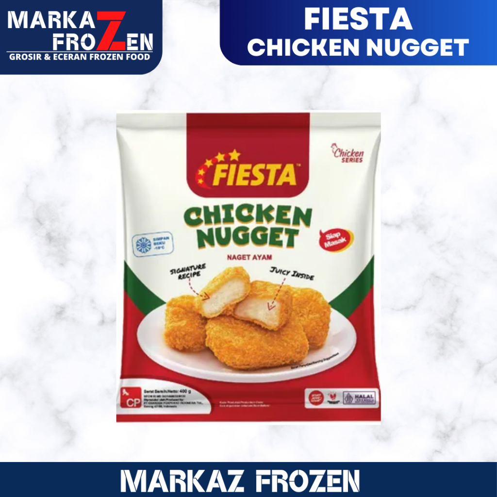 

FIESTA CHICKEN NUGGET ORIGINAL 400GR