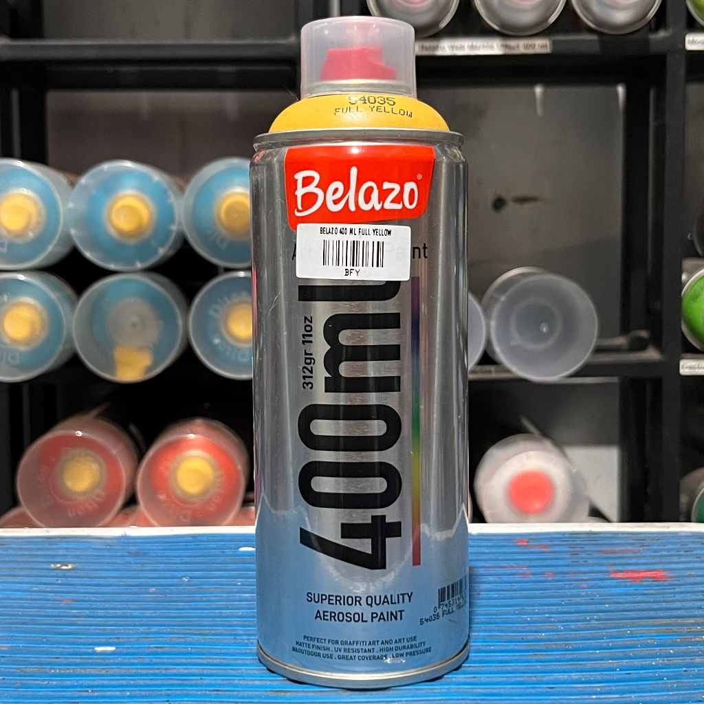 

Full Yellow - Belazo 400 ml - Spray Paint
