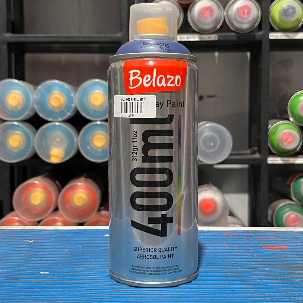 

Full Navy - Belazo 400 ml - Spray Paint