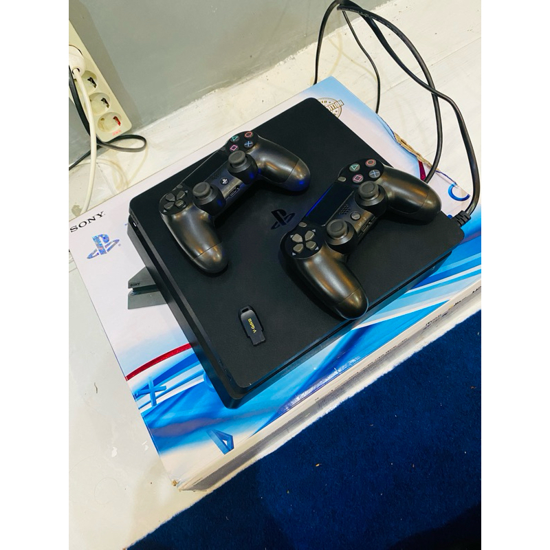PS 4 Slim Hen 9.00 1TB Bekas Bergaransi