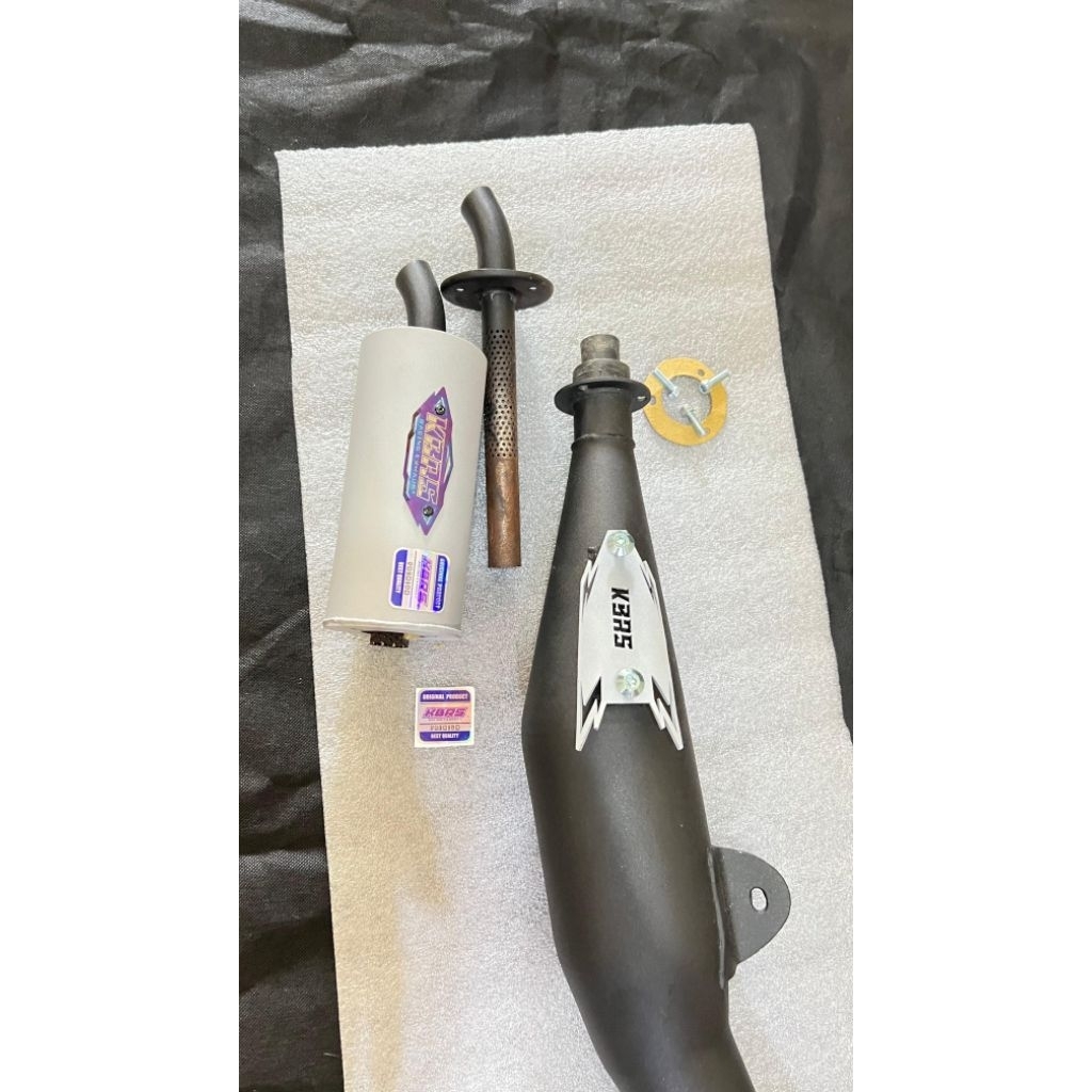 KNALPOT Fizr Fiz r F1zr Force1 TAMENG PERUT HITAM By KBRS Racing,