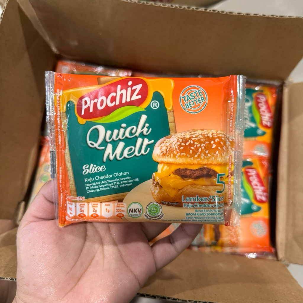 

Prochiz Qiuck Melt Slice 5Lembar