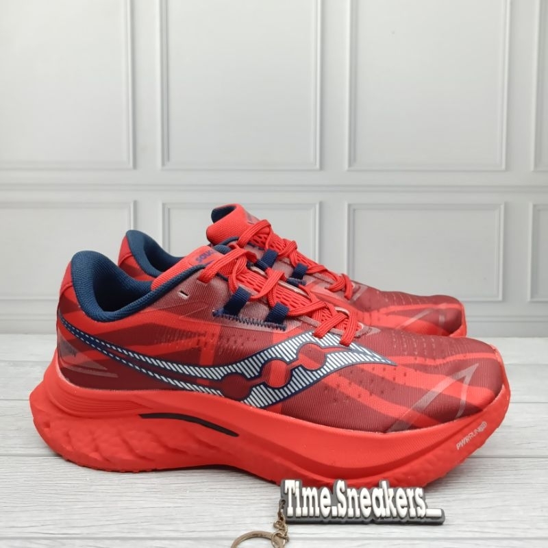 SAUCONY ENDORPHIN SPEED 4 PLAT CARBON BLACK RED