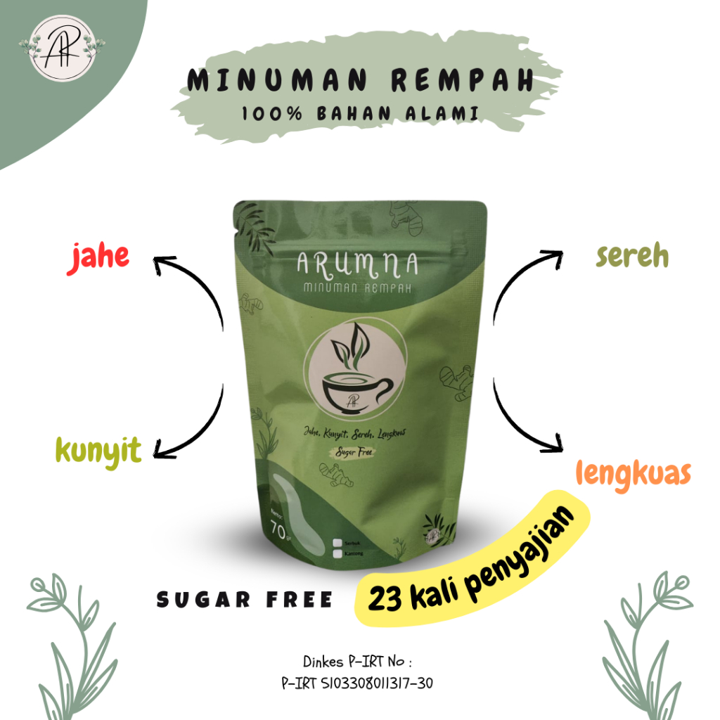 

Arumna Rempah | JSR | Diet | Detoks | Minuman Rempah Arumna | Booster Imun | rimpang