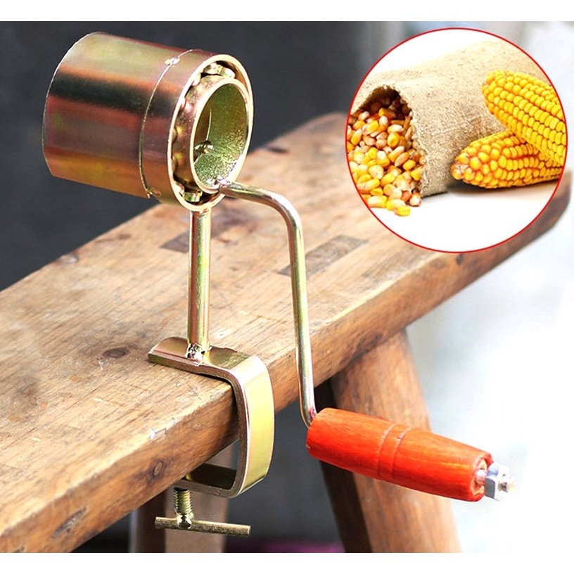 KODE P29C Alat Perontok Pemipil Jagung Kering Manual Perontok Pengupas Jagung Alat Pipil Jagung
