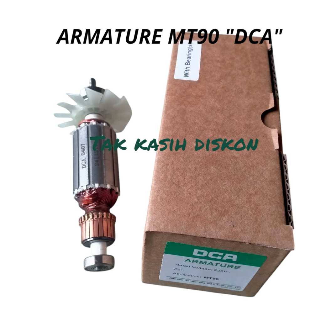 Armature gerinda maktec MT90 MT 90 MT91 MT 91 Angker DCA ORIGINAL