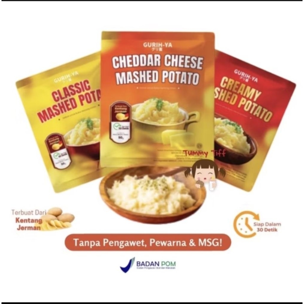 

Gurihya bubur kentang mashed potato / gurih-ya mashed Bubur kentang Mashed Potato Bubur kentang anak mpasi kentang tumbuk instan traditional mashed potato