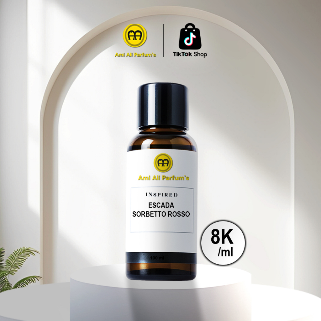 ESCADA SORBETTO ROSSO A PARFUMS REFILL/GRADE A/TERBAIK