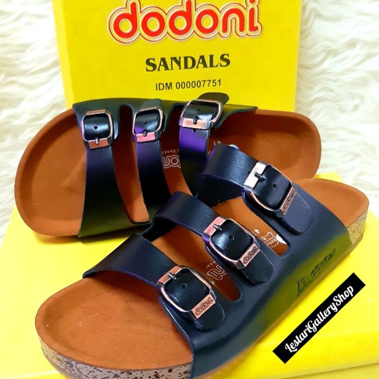 KODE H46S LESTARIGalleryShop Sandal Dodoni New Kulit Asli Tali 3 COD MEDAN STOK BARU