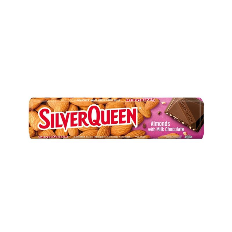 

SilverQueen Cokelat Susu Batang Almond 55 gr