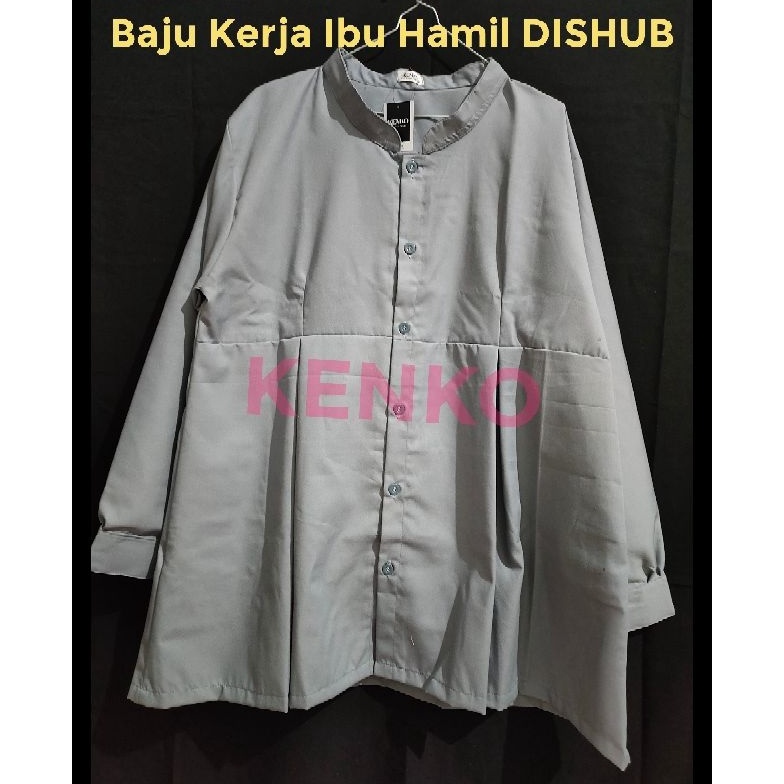KODE E13W Baju Kerja Ibu Hamil DISHUB