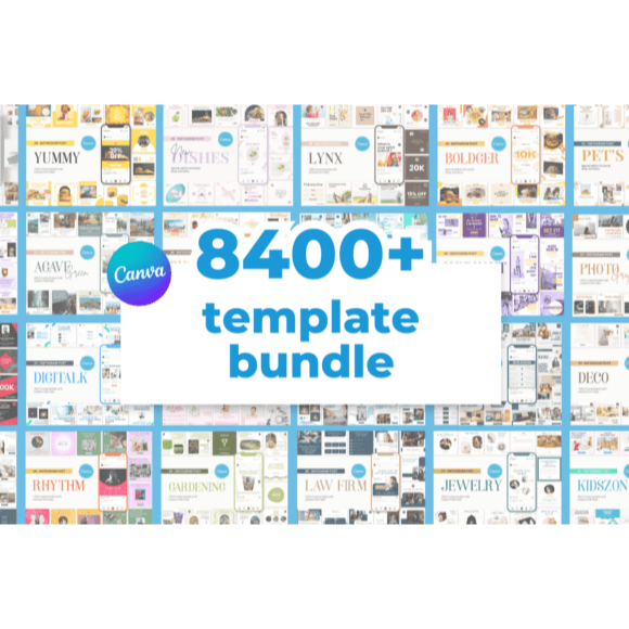 Canva Template Super Lengkap (8400 Plus) - Canva | Template | Lengkap | Premium