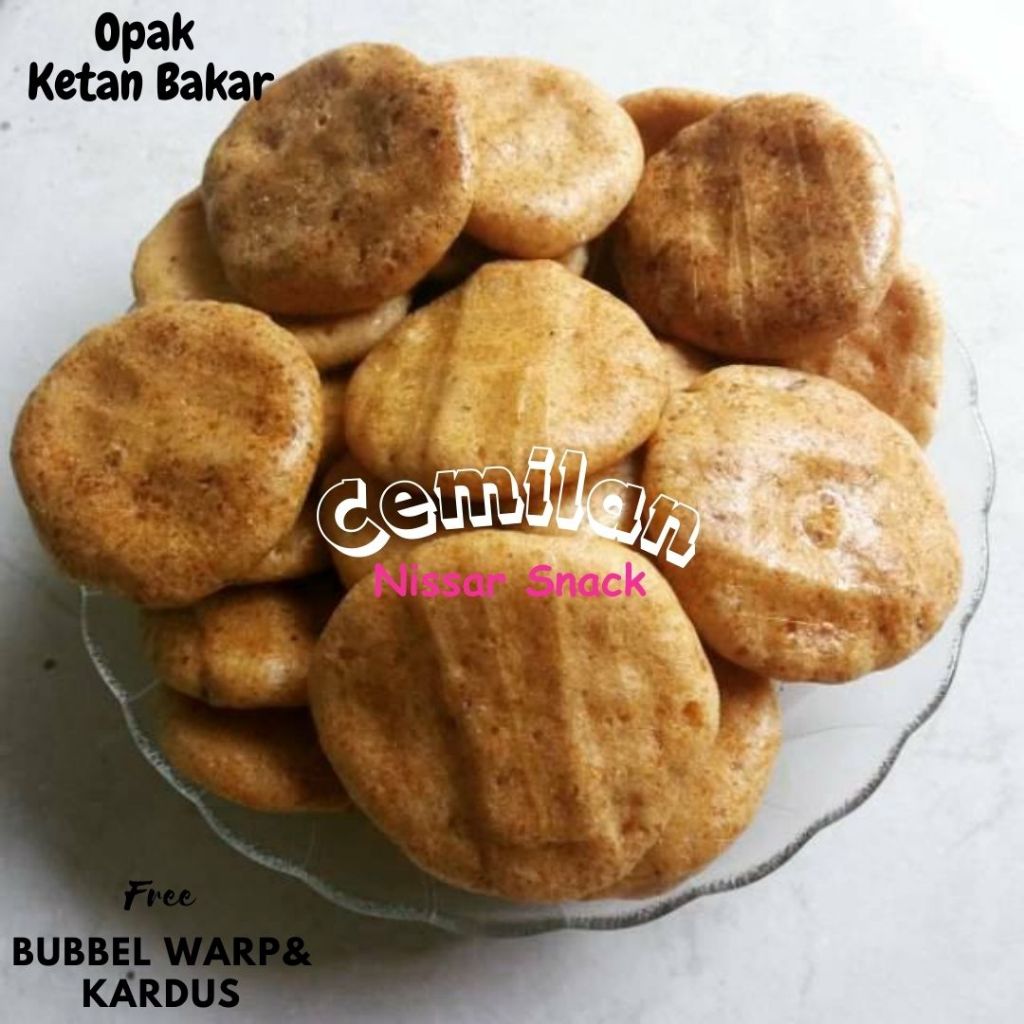 

Opak Bakar Ketan Manis Renyah Gurih Manis