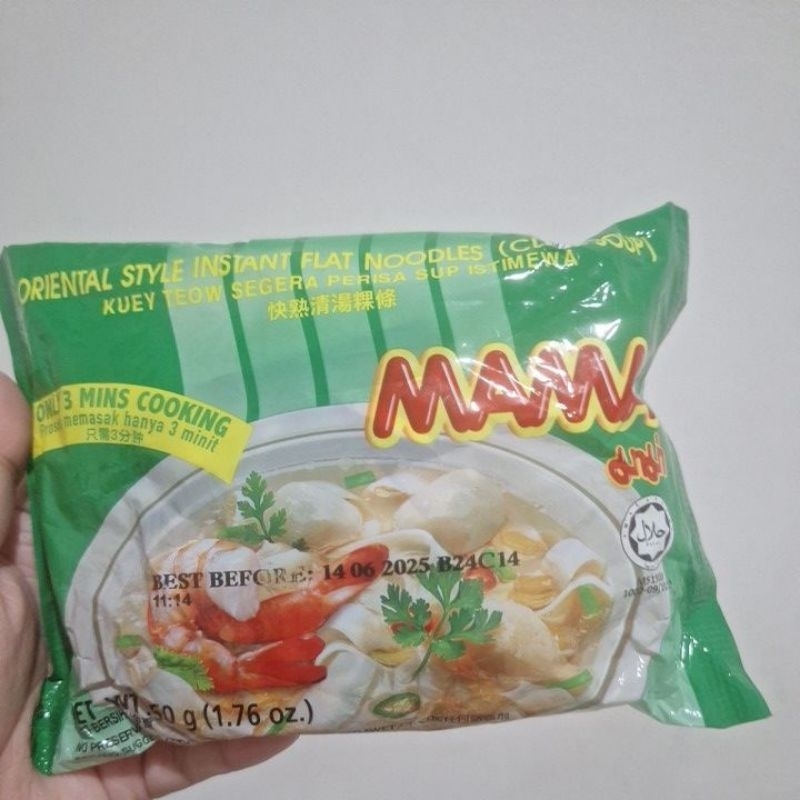 

MAMA INSTANT FLAT NOODLES (CLEAR SOUP) KUEY TEOW