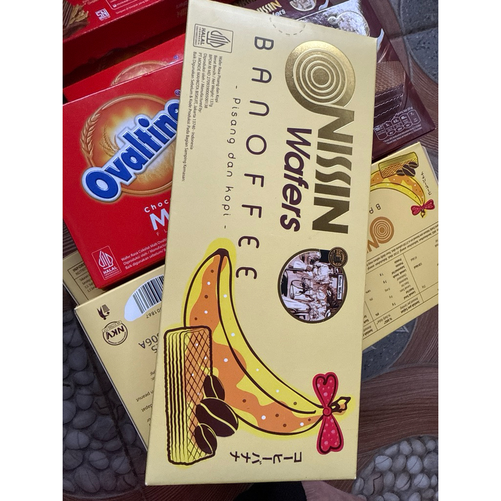 

biskuit Nissin BANOFFEE
