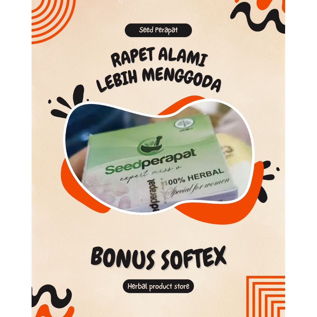 Seed Perapat Rapet Miss V Kembali Perawan Ampuh BPOM Original Paket isi 6 butir buat Penyembuhan