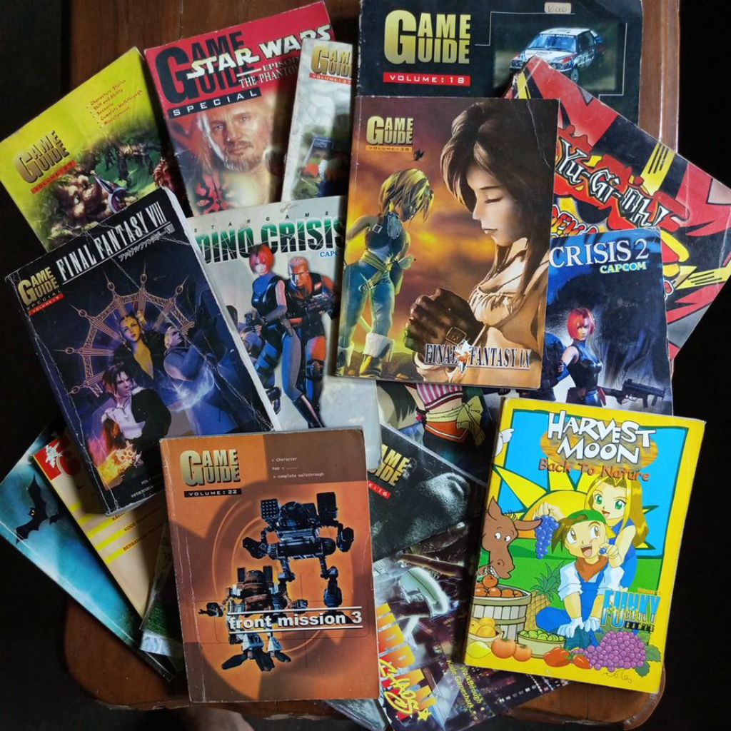 Buku Majalah Panduan Game Playstation 1 Ps1 Guide Walkhtrough Megindo Bahasa Indonesia Jadul