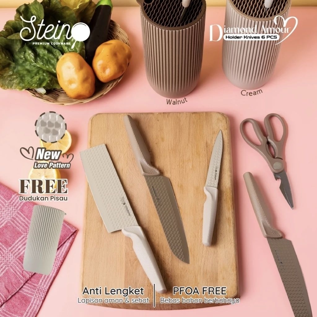 Stein Cookware Pisau Set Duo