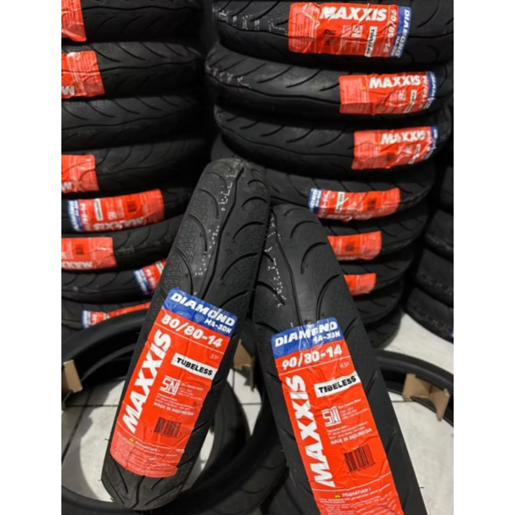 BAN SET MAXXIS DIAMOND VARIO125/BAN PAKET DEPAN BELAKANG VARIO150/BAN KOMPLIT LUAR BEAT STREET/BAN D