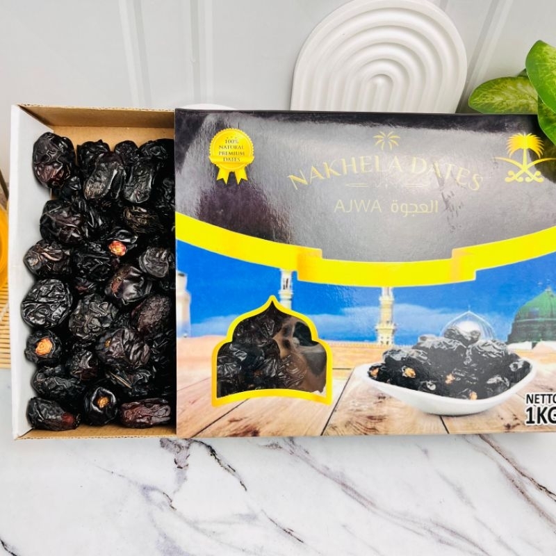 

kurma Ajwa Nakhela Dates Ekslusif 1 Kg