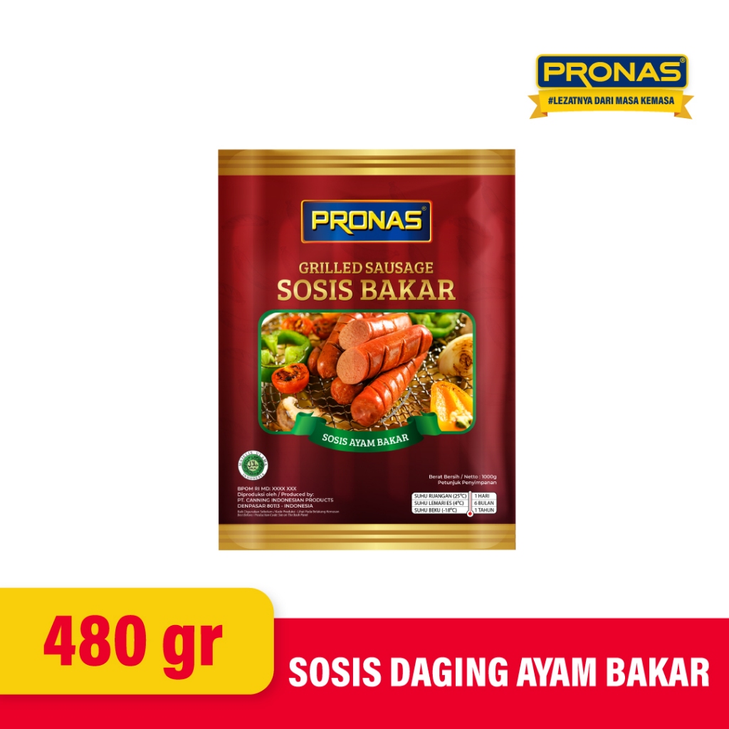 

PRONAS Sosis Bakar Ayam 480 gr