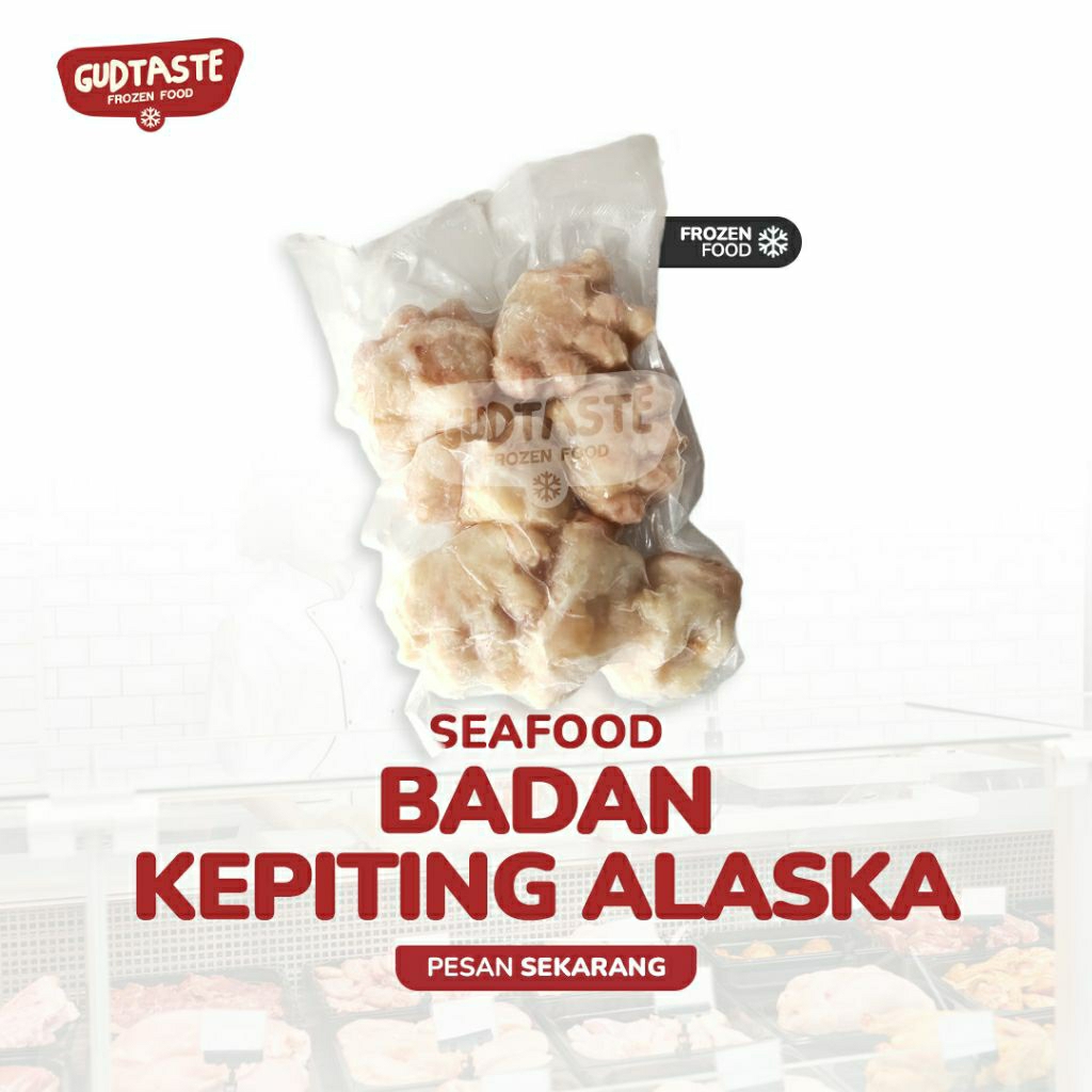Badan Kepiting Alaska - Alaskan Crab Body - Kepiting Alaska - Alaskan King Crab - Kepitong Surabaya
