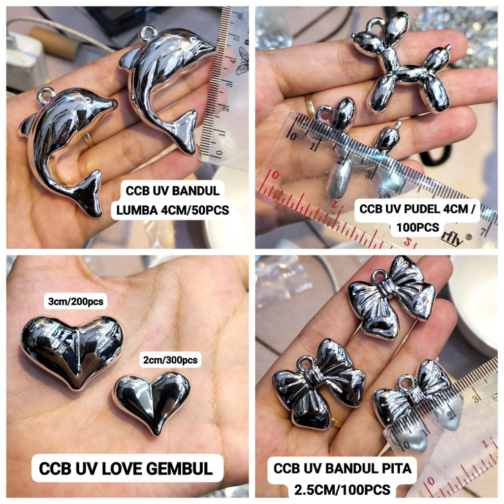 Mote CCB LOVE / MOTE CCB PUDEL / MOTE CCB TULANG / MOTE CCB DONAT / MOTE CCB BINTANG / MOTE CCB RANT