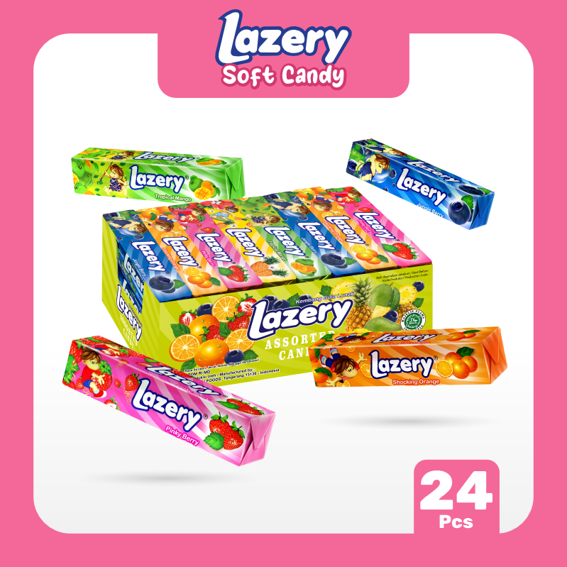 

Union - Permen Lazery Stick 24 Pcs 720 gr