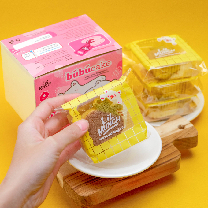 Snack Bayi 6 bulan - BB booster Bubucake Cocoberry - Cemilan bayi snack anak sehat non msg