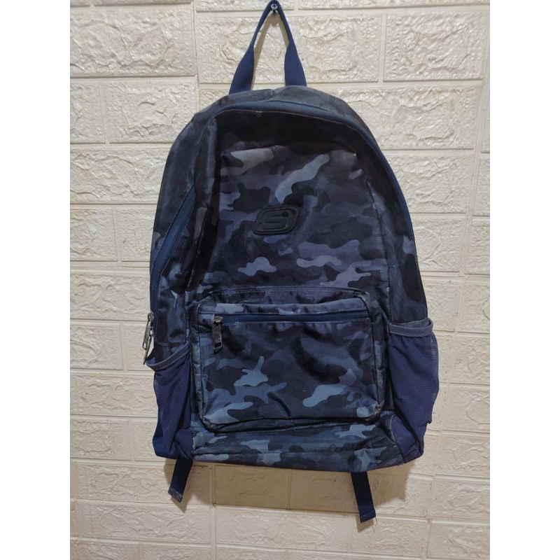 Tas Ransel Skechers Camo Original Preloved