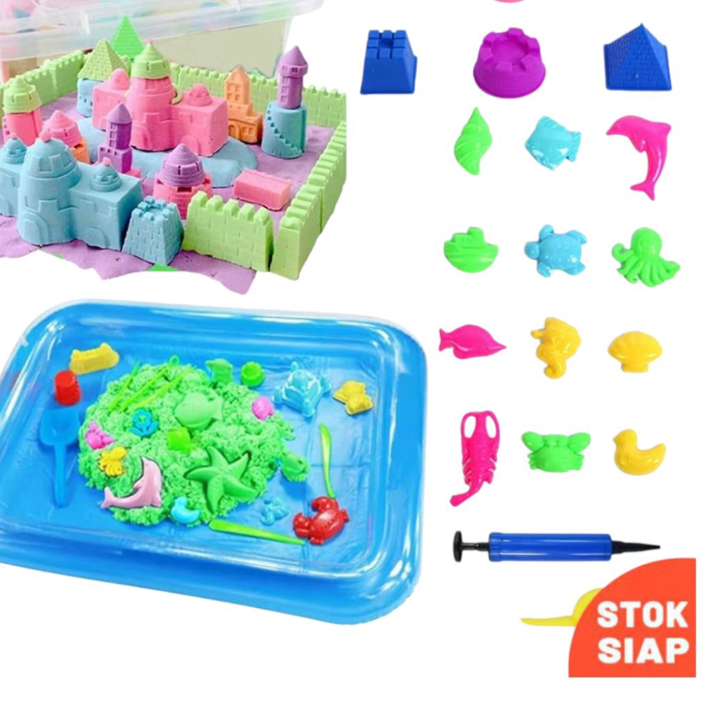 Mainan pasir ajaib/ Magic sand 1kg