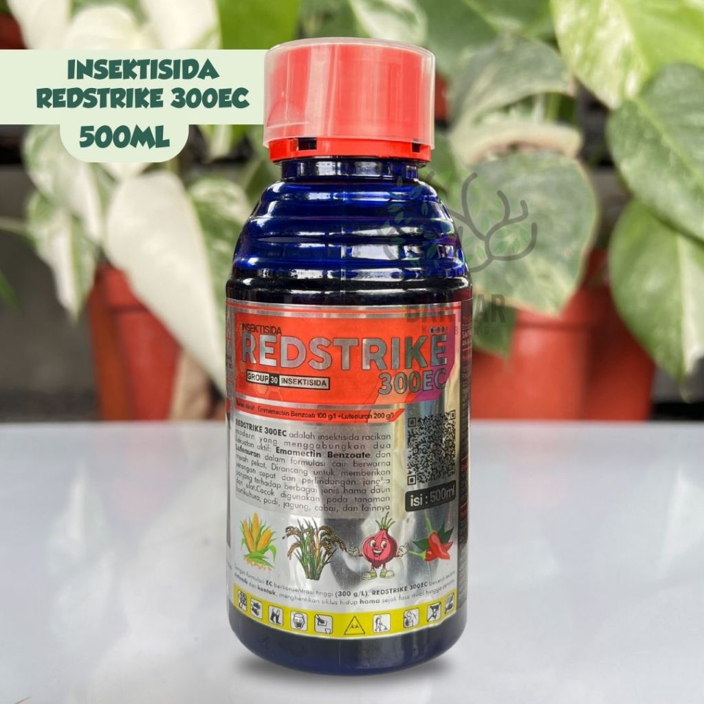 Insektisida REDSTRIKE 300EC 500ML Formula Sistemik Untuk Buah Dan Sayur Anti Ulat