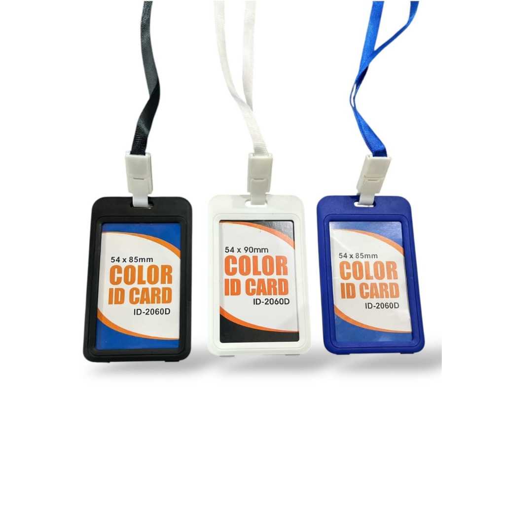 

Gantungan Kartu ID Card 2 Sisi - Name Tag Tali Plastik - ID Card Holder 54 x 90 mm - Perlengkapan Kantor Perlengkapan Kantor untuk Karyawan, Siswa, dan Peserta Acara