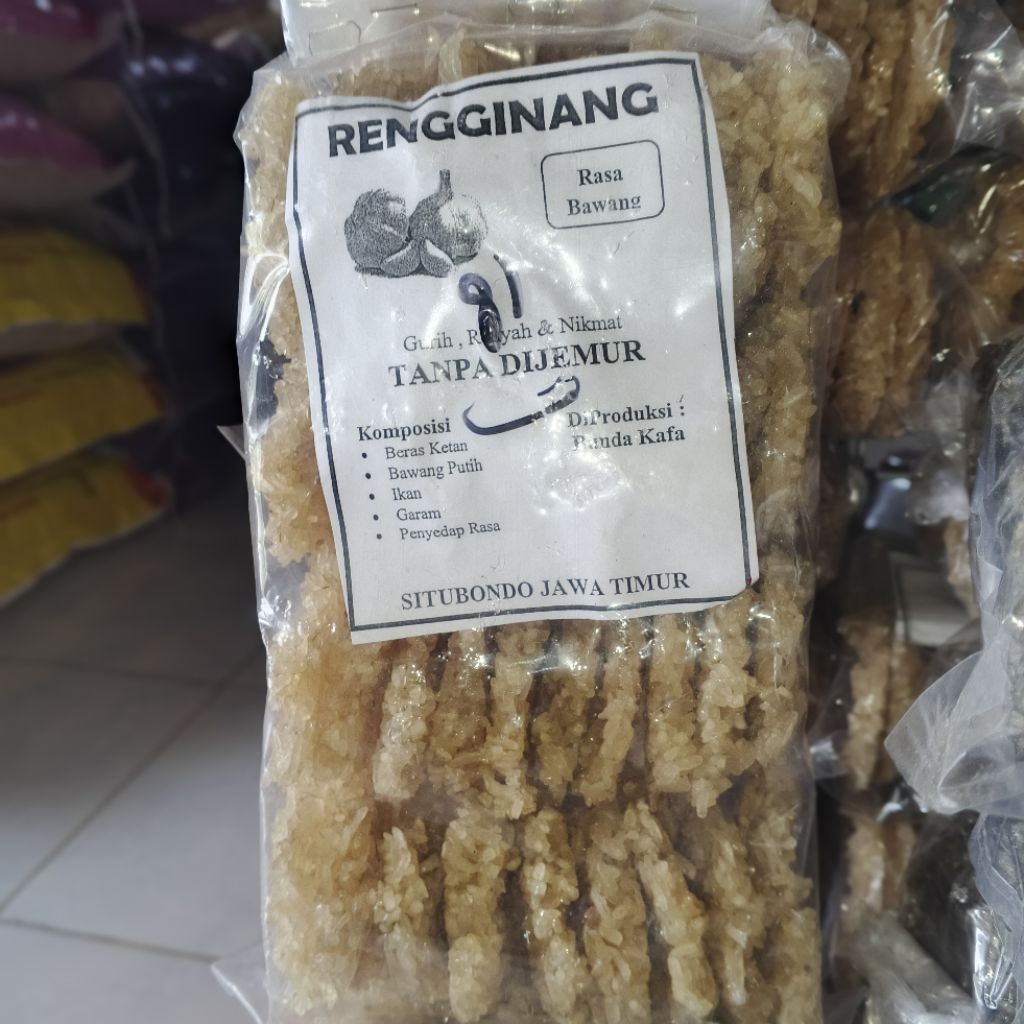 

rengginang rasa bawang khas Situbondo