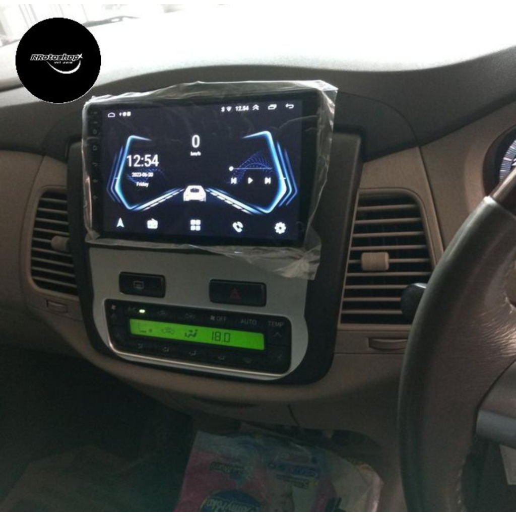 Head Unit Tape Android Mobil Toyota Innova 9 Inch Double Din Headunit