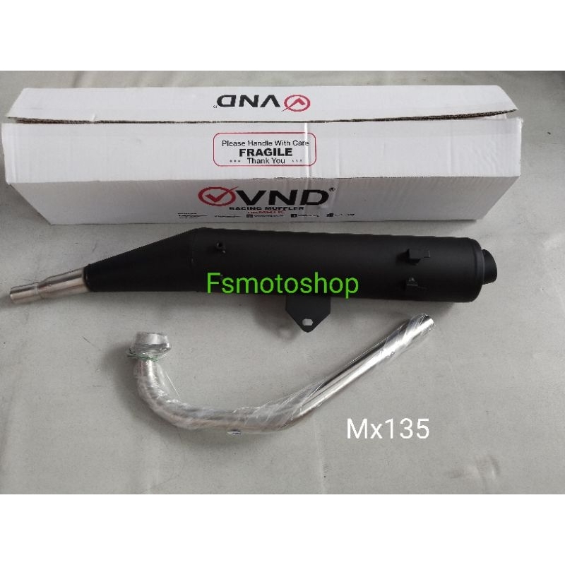 Knalpot VND knalpot tsukigi embos standar racing Kharisma/Supra 125/Mx 135 old/jupiter z/vega r/supr