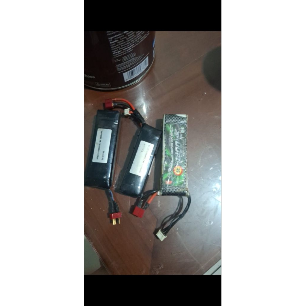 Baterai bekas drone mjxbugs.3 Pro, baterai sudah dites sebelum dikirim, No. return karena barang Ele