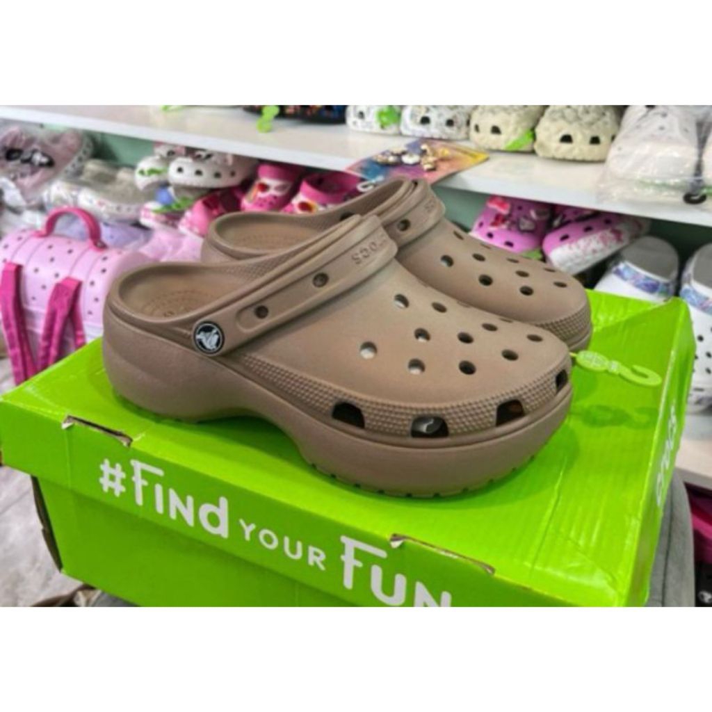 sandal crocs wanita/CROCS CLASSIC PLATFORM/SANDAL CROCS PLATFORM WANITA