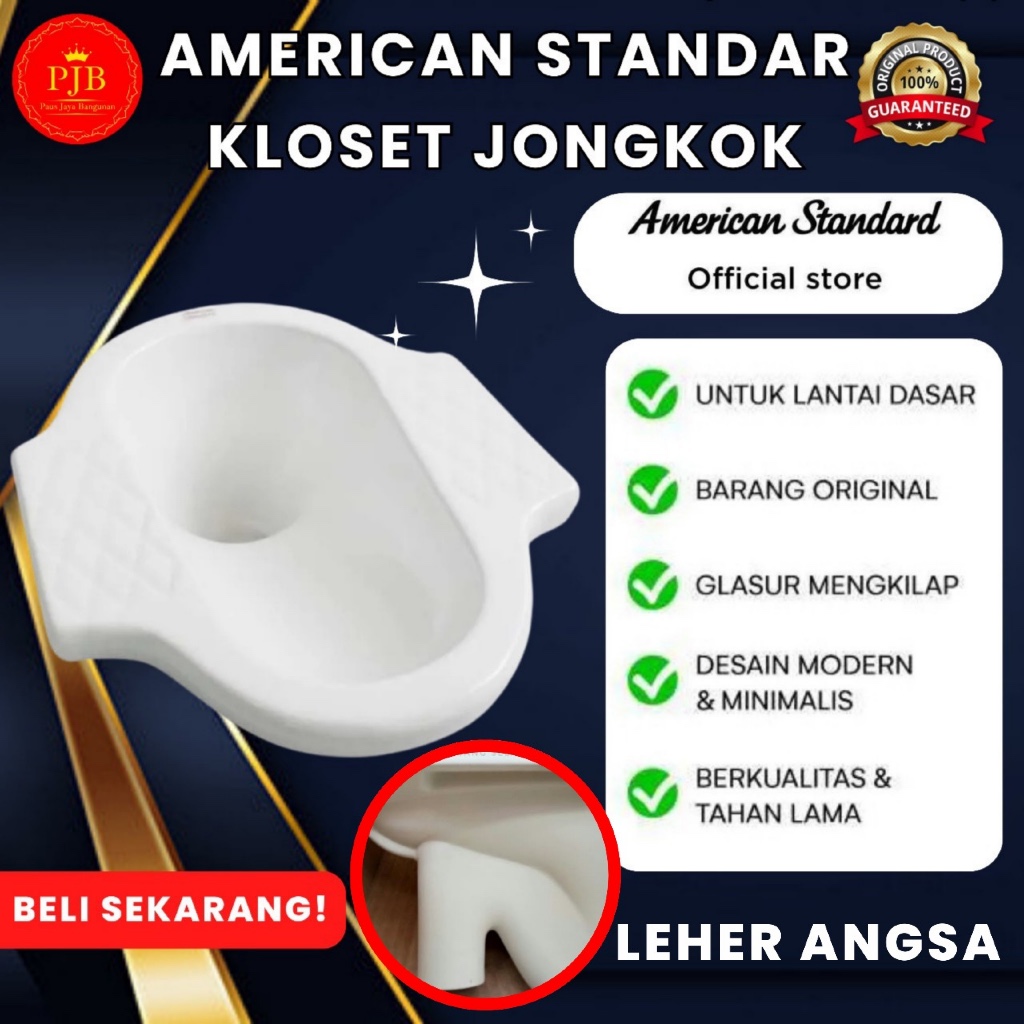 KLOSET JONGKOK CORONG ANGSA AMERICAN STANDARD
