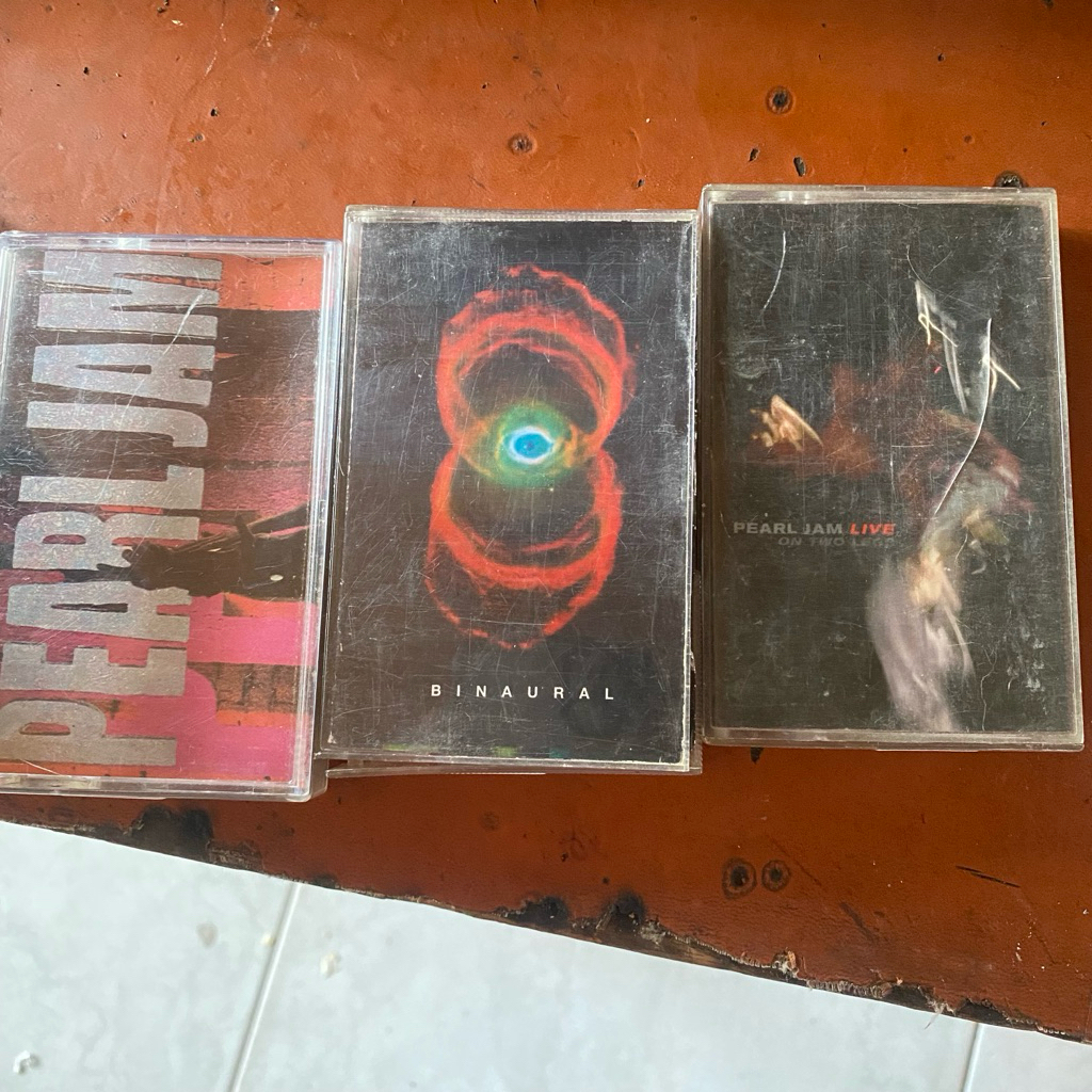KUMPULAN KASET PITA PEARL JAM - ORIGINAL