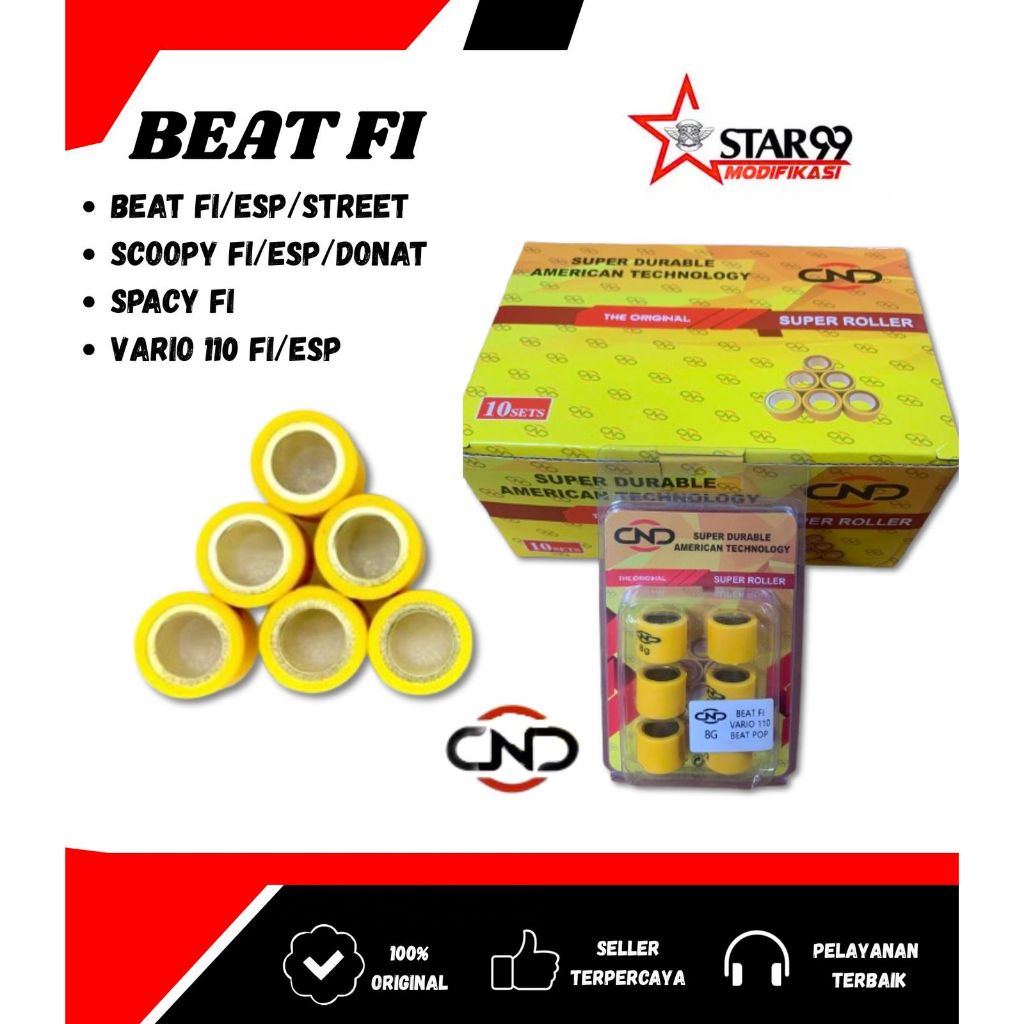 Roller Racing Beat Fi Scoopy Fi Beat Pop Vario 110 Roller DND Racing