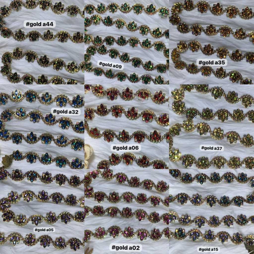 @1METER PAYET RANGKAI VARIASI CANGKANG GOLD(PR99)