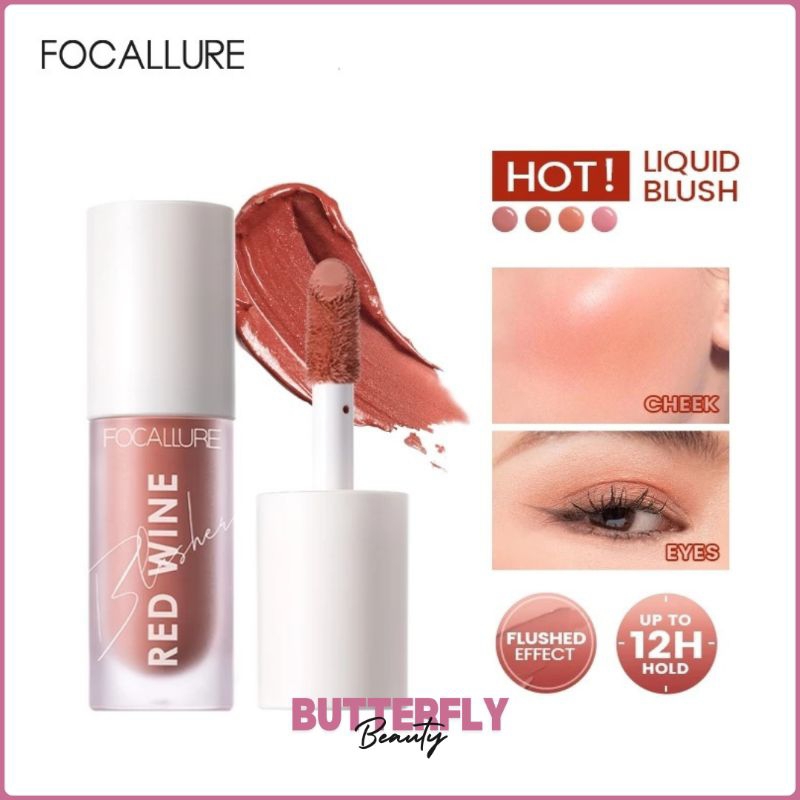 Focallure Blusher Focallure Liquid Blush Focallure Blush On Focallure Blushon Cair // Eye And Check