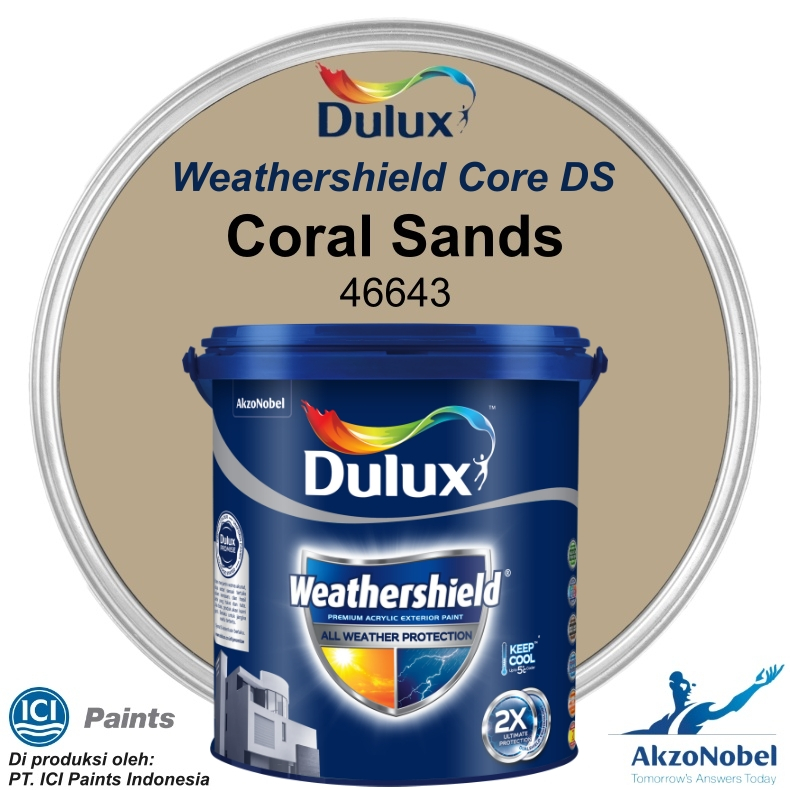 CAT DULUX WEATHERSHIELD 2.5 LT - CORAL SANDS 46643