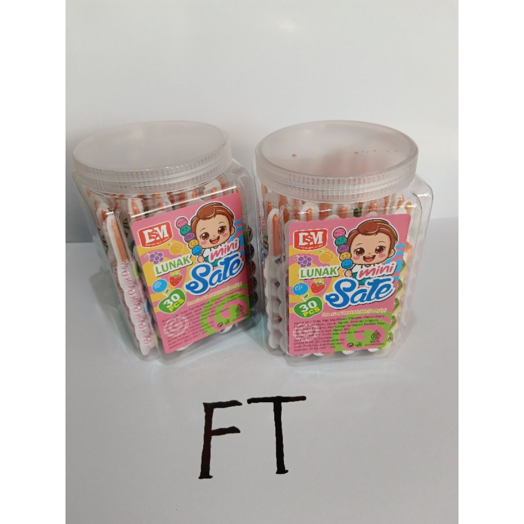 

Bella Belli Permen Lunak Mini Sate 30 Pcs/Toples