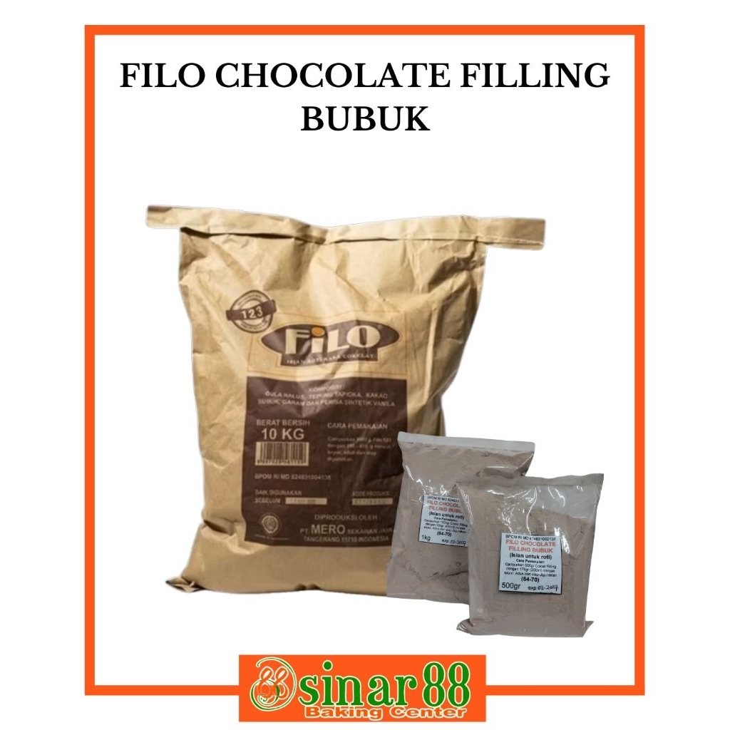 

FILO CHOCOLATE FILLING 500GR BUBUK