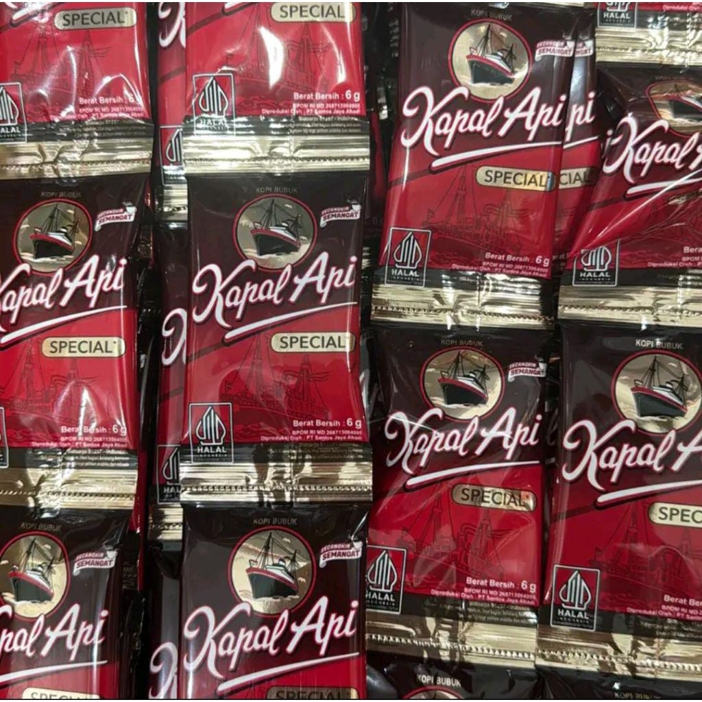 

Kopi Kapal Api Mini Spesial 6gr Isi 10 Sachet Tanpa Gula