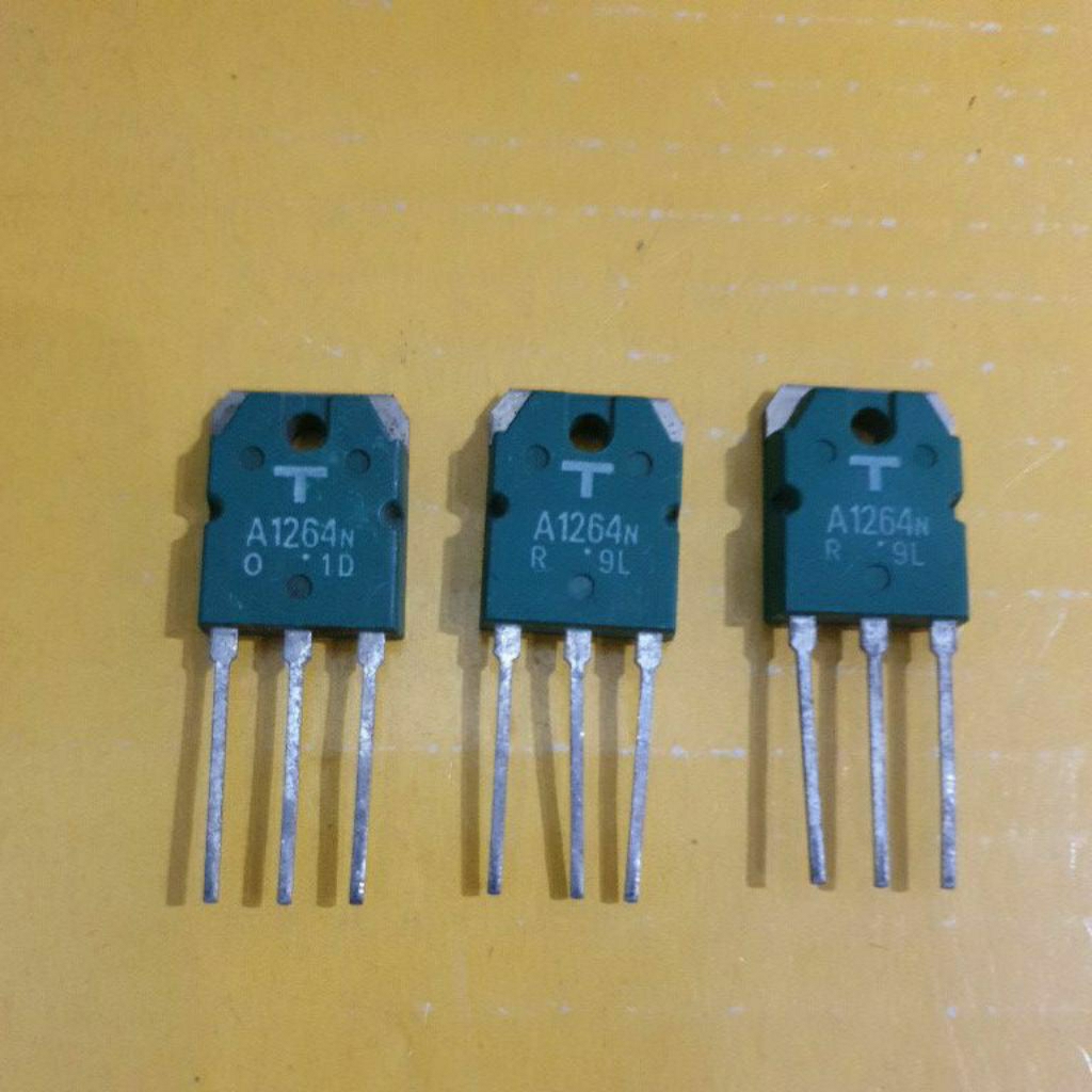 TRANSISTOR  A 1264  HIJAU - TOSHIBA ASLI ORIGINAL